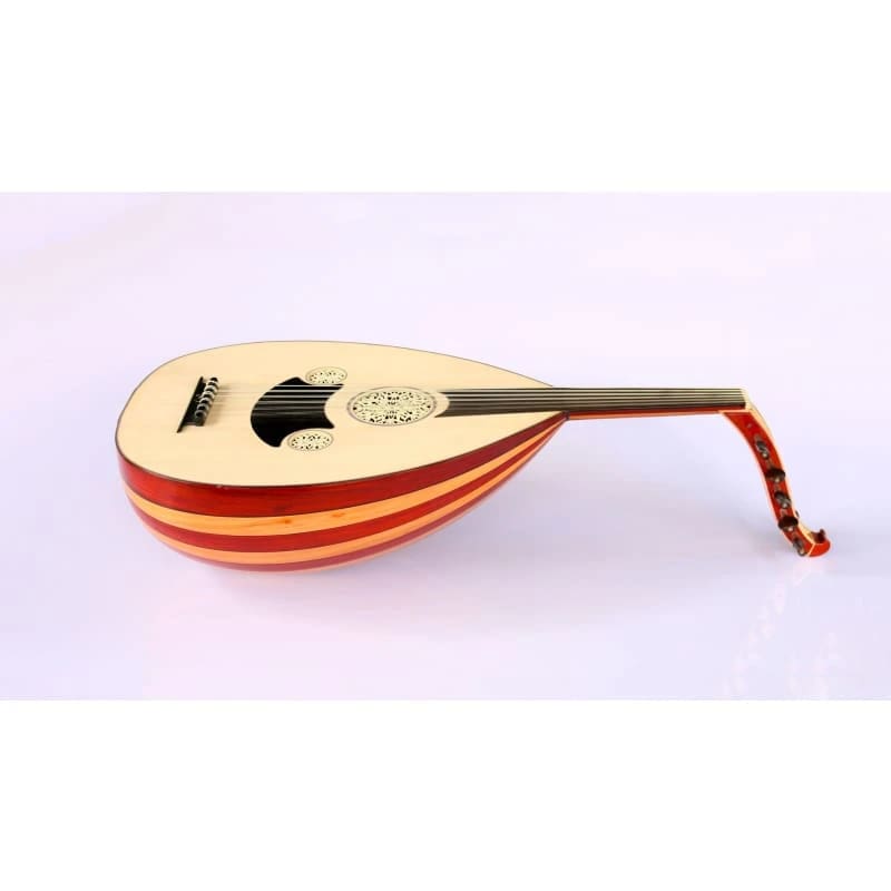 Professionelle türkische Oud MCO-402 mit Ahorn-Wacholder-Korpus und Fichtendeckel von Mustafa Copcuoglu