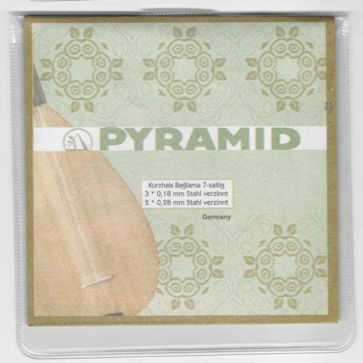 Professional Turkish short neck baglama saz strings PSS-404 by Pyramid Saiten