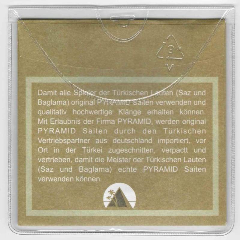 Pyramid Kurzhals-Baglama-Saiten PSS-404 komplettes Set