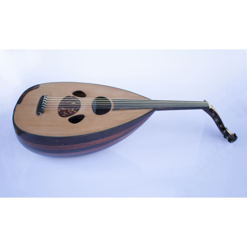 Spezielle arabische Oud CMO-505 von Mehmet Caymaz mit Wenge-Pamela-Korpus und kanadischer Zederndecke