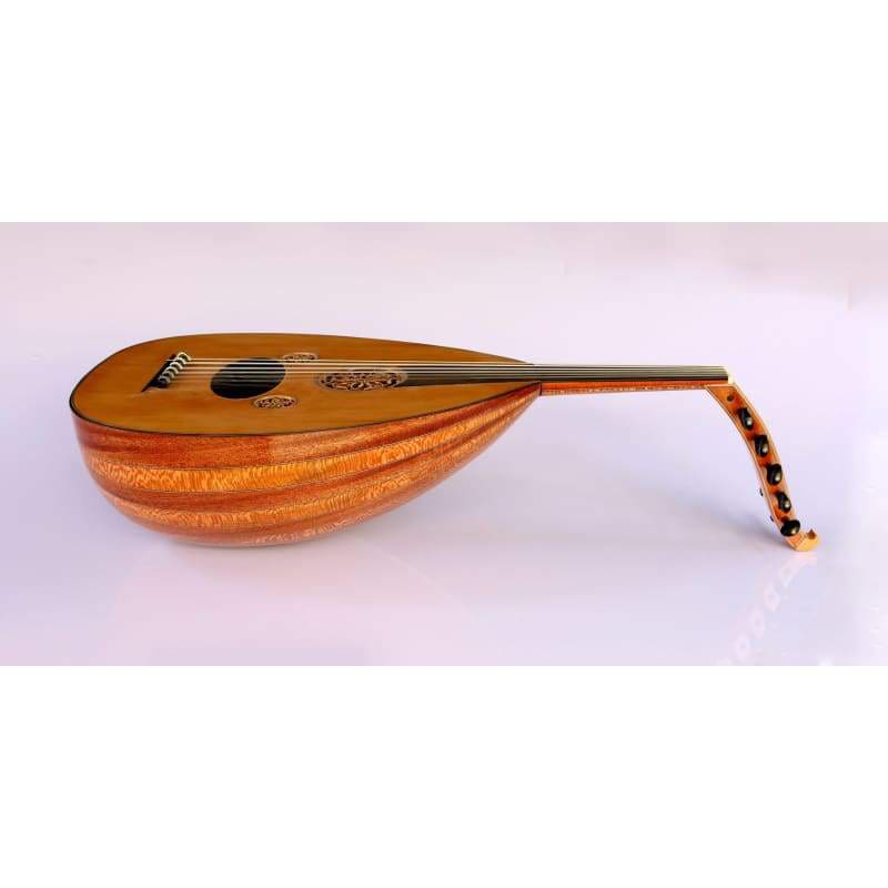 Spezielle türkische Oud MCO-404 mit Mahagoni-Platanen-Korpus und kanadischem Zederndeckel von Mustafa Copcuoglu