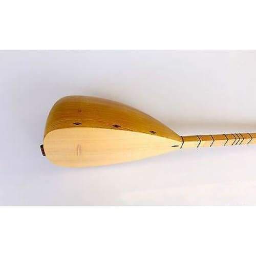 Carved mulberry Dede Balta kopuz MSD-107 traditional Alevi instrument