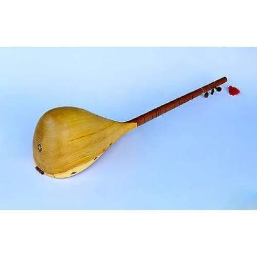 Sala Turkish Professional Carved Mulberry Kopuz Saz MSK-107