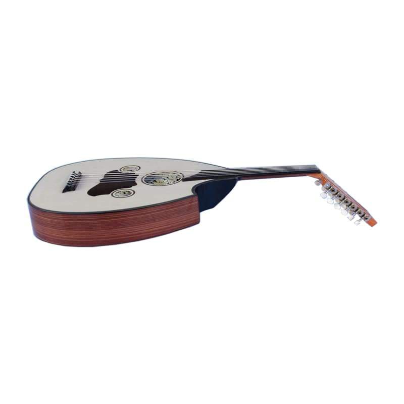 Türkische professionelle E-Oud AOH-302G mit Walnuss-Schale und Fichtendecke