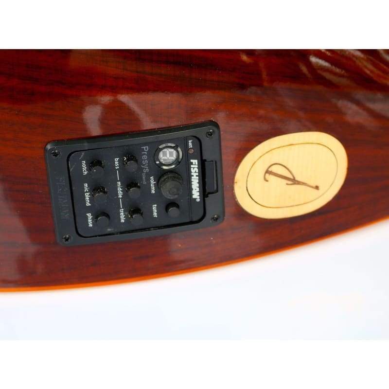 Handgefertigtes Walnuss-Langhals-Baglama ASL-302GEQ mit Equalizer