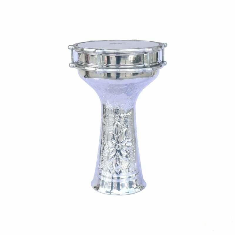 Türkische Solo-Darbuka DKD-222P von Dest Percussion mit Perlmutt-Aluminiumkorpus
